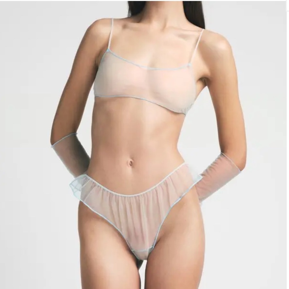 SKIMS Tulle Thong